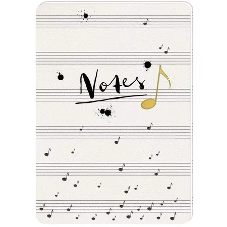 Coppenrath Verlag Notizheft DIN A5 all about music, sortiert