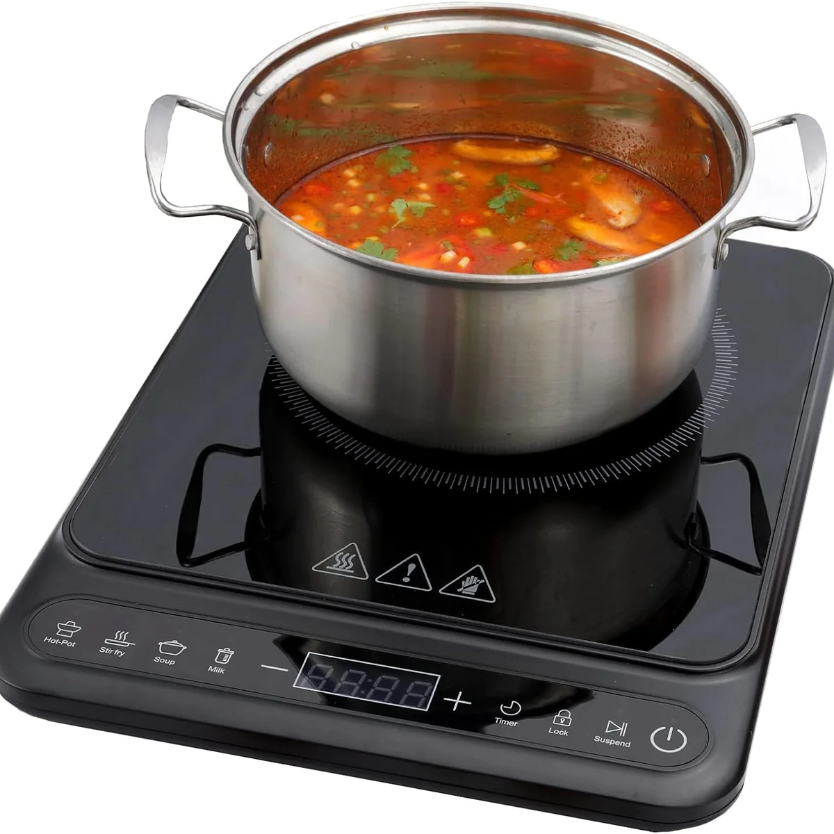 Plaque de cuisson à induction 2000W noir Vendos85