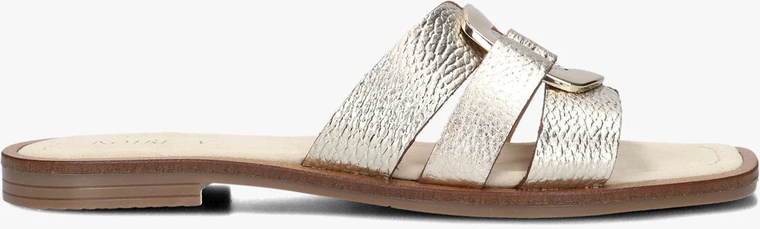 NOTRE-V gouden notre-v slippers 22718