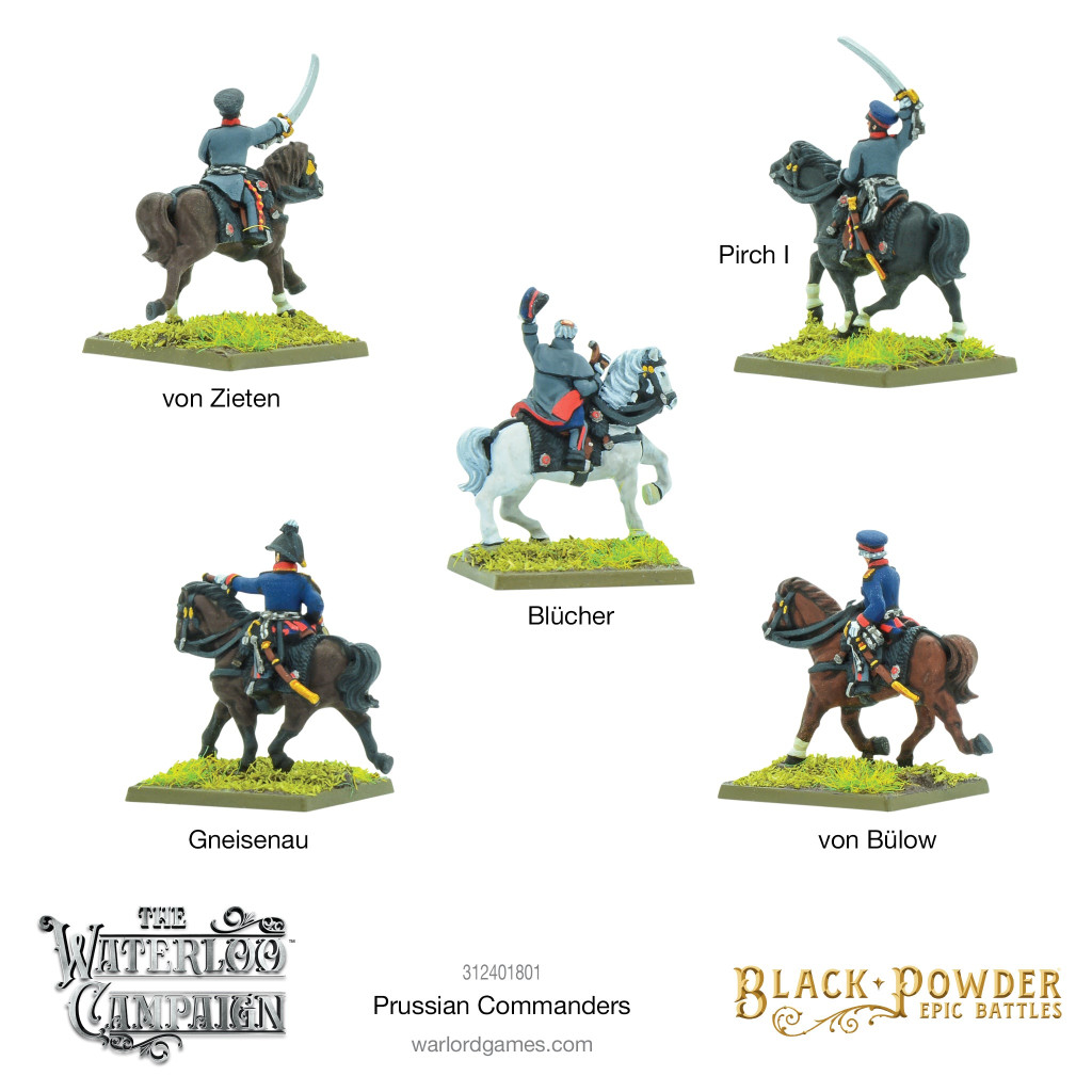 Black Powder- Epic Battles: Napoelonic Prussian Commanders
