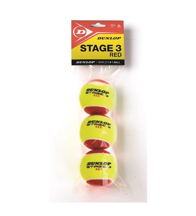 Dunlop Stage 3 Tennisballen (3 Stuks)