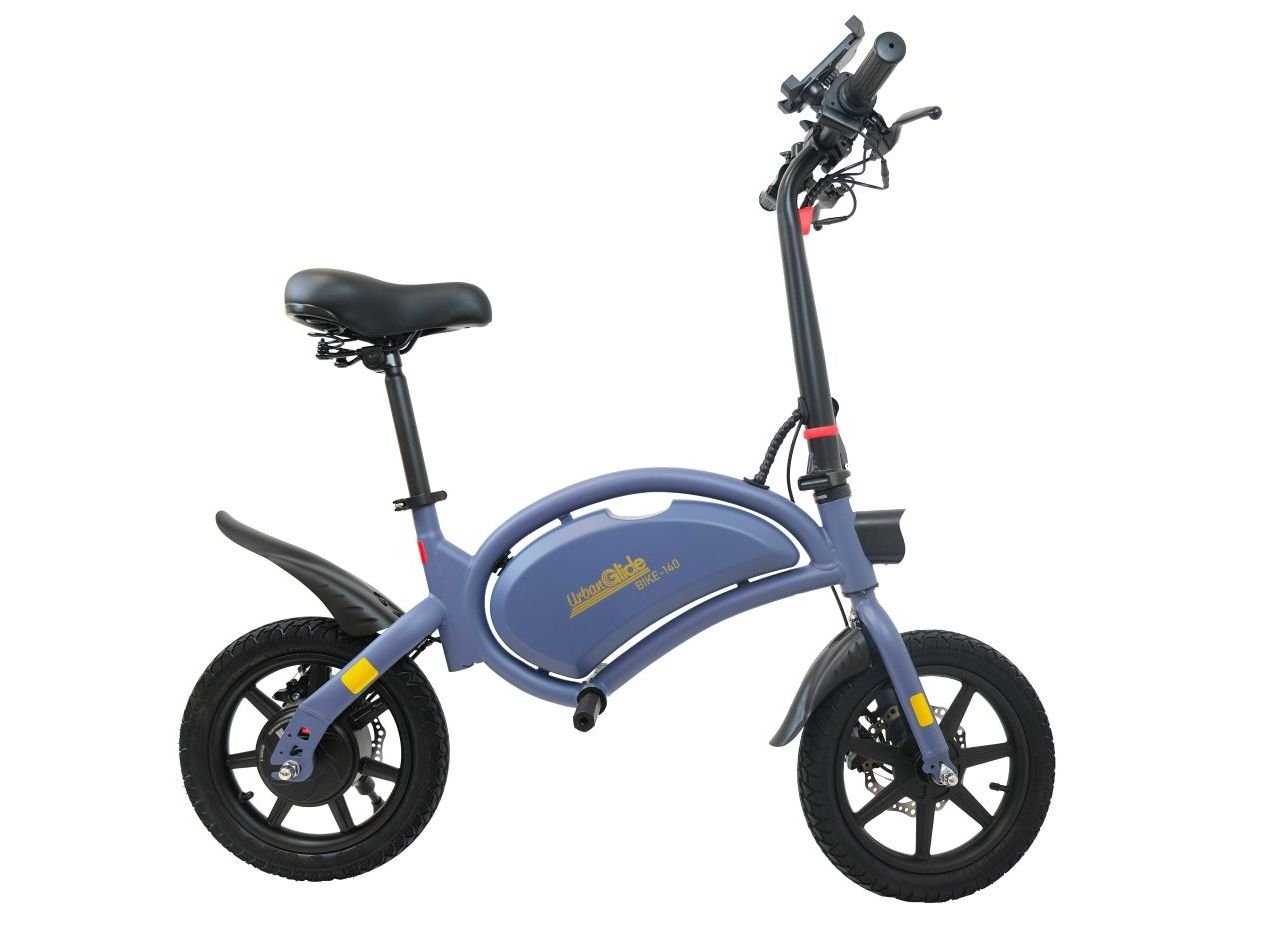 BICICLETA ELETRICA URBANGLIDE BIKE 140 BLUE