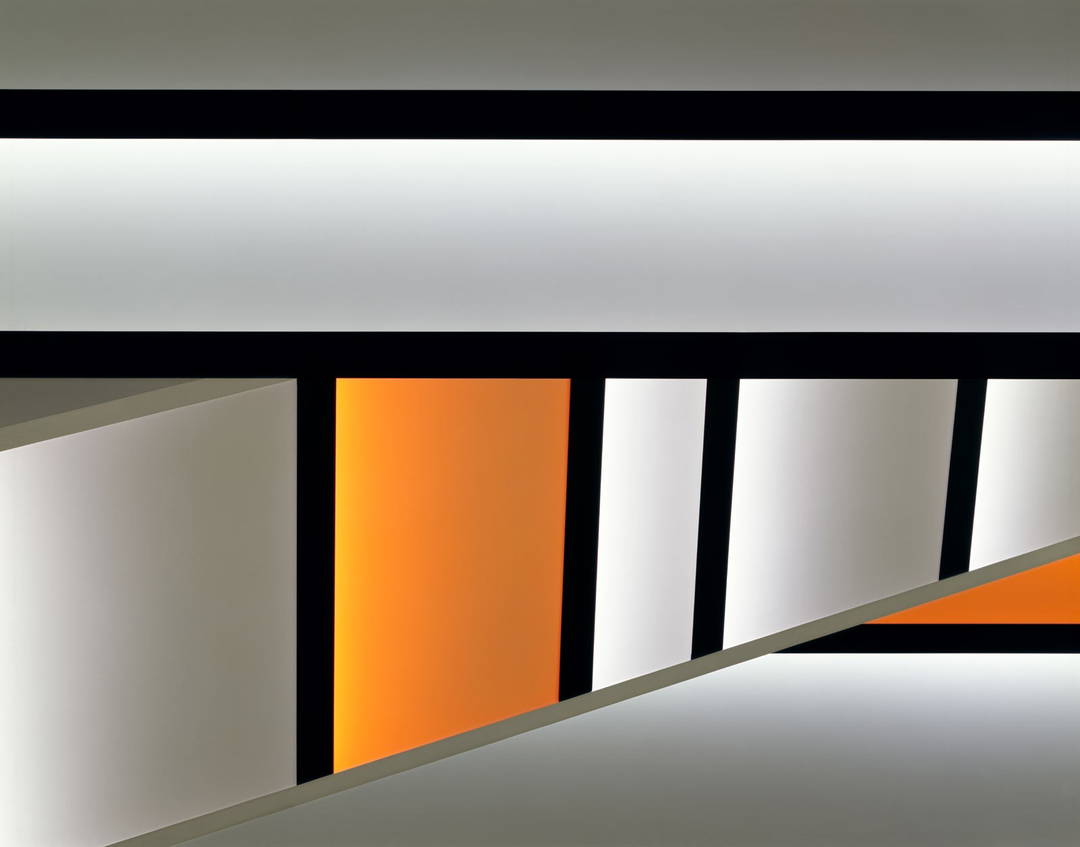 Staircase orange by Adam Mørk - Limited Edition. Edition of: 100. Signed.