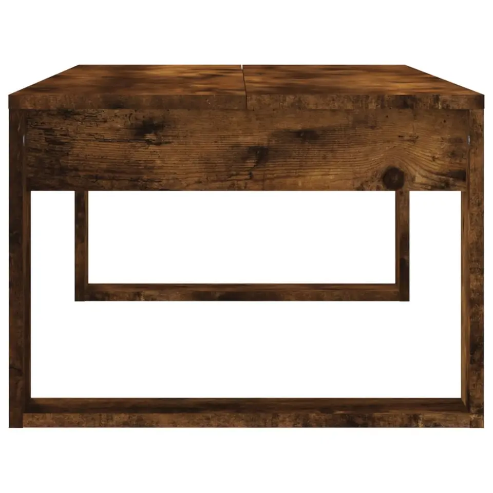 vidaXL - Salontafel - Bruin - Bewerkt hout