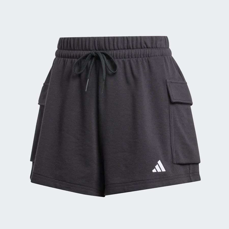 Adidas Short cargo French Terry Petit logo Essentials