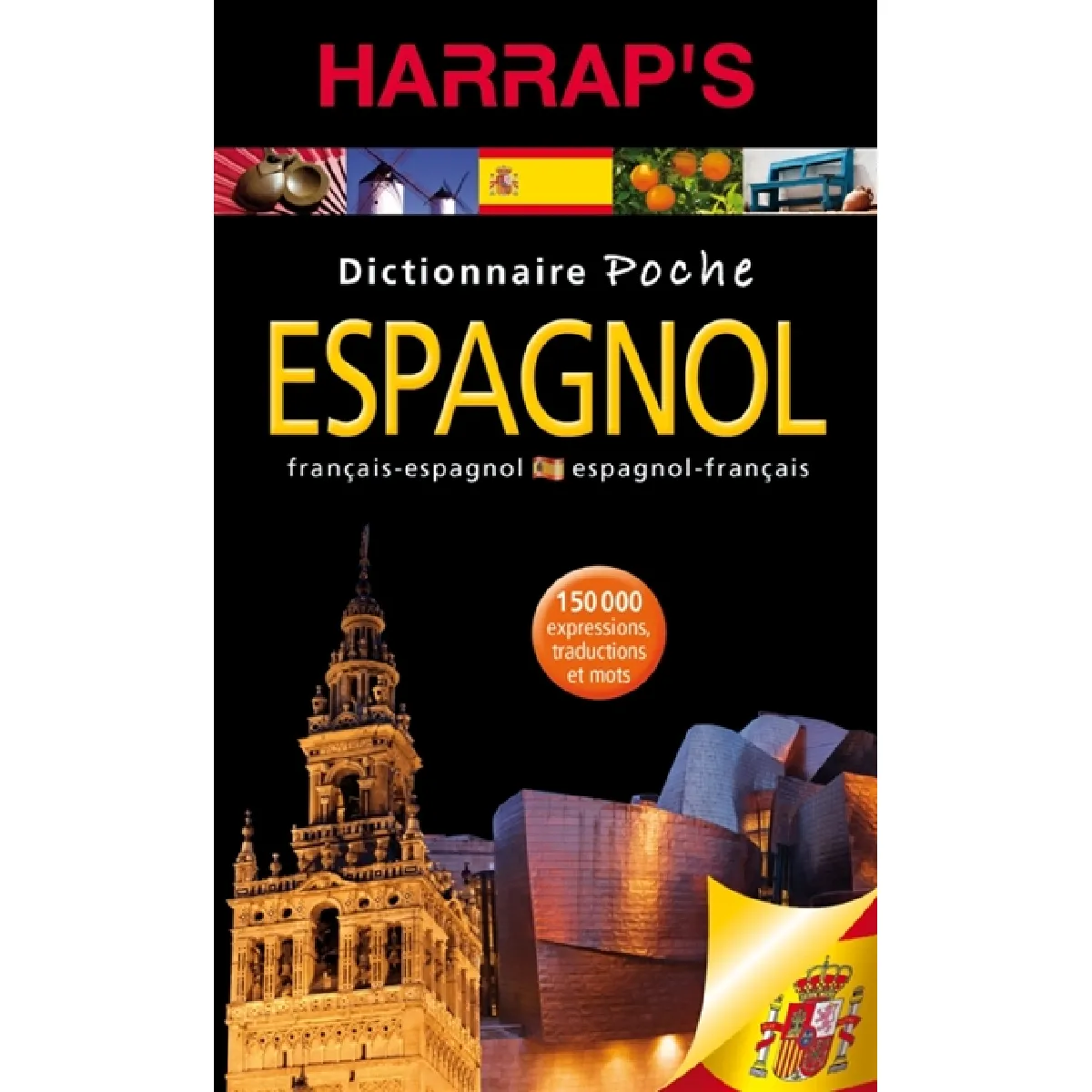 Dictionnaire poche Harrap's espagnol : espagnol-français, français-espagnol · Occasion