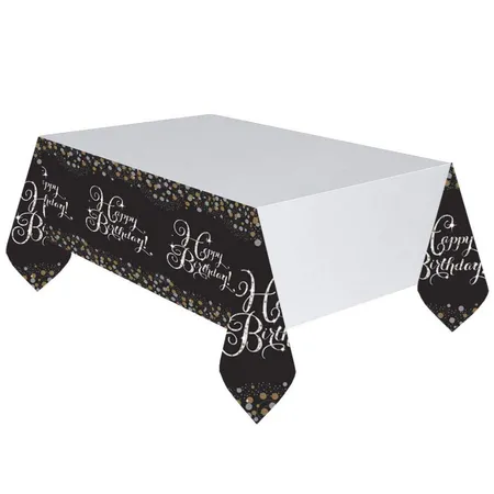 amscan Tischdecke Happy Birthday Sparkling Celebrations