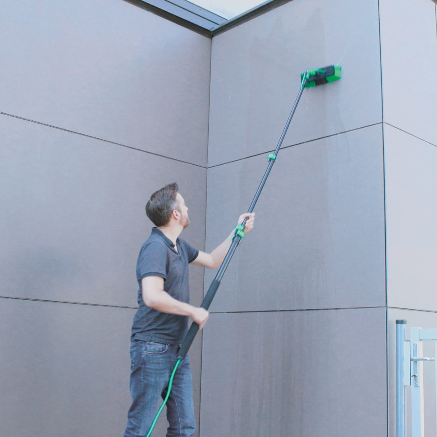 Hammersmith AquaClean Deluxe, 2in1 Teleskop-Besen