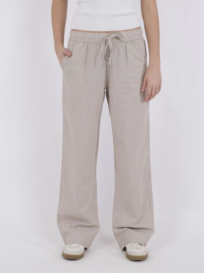 Neo Noir Sonar Mini Stripe Pants Sand/strib