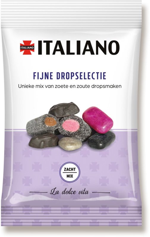 Italiano Fijne Dropselectie 140 Gram