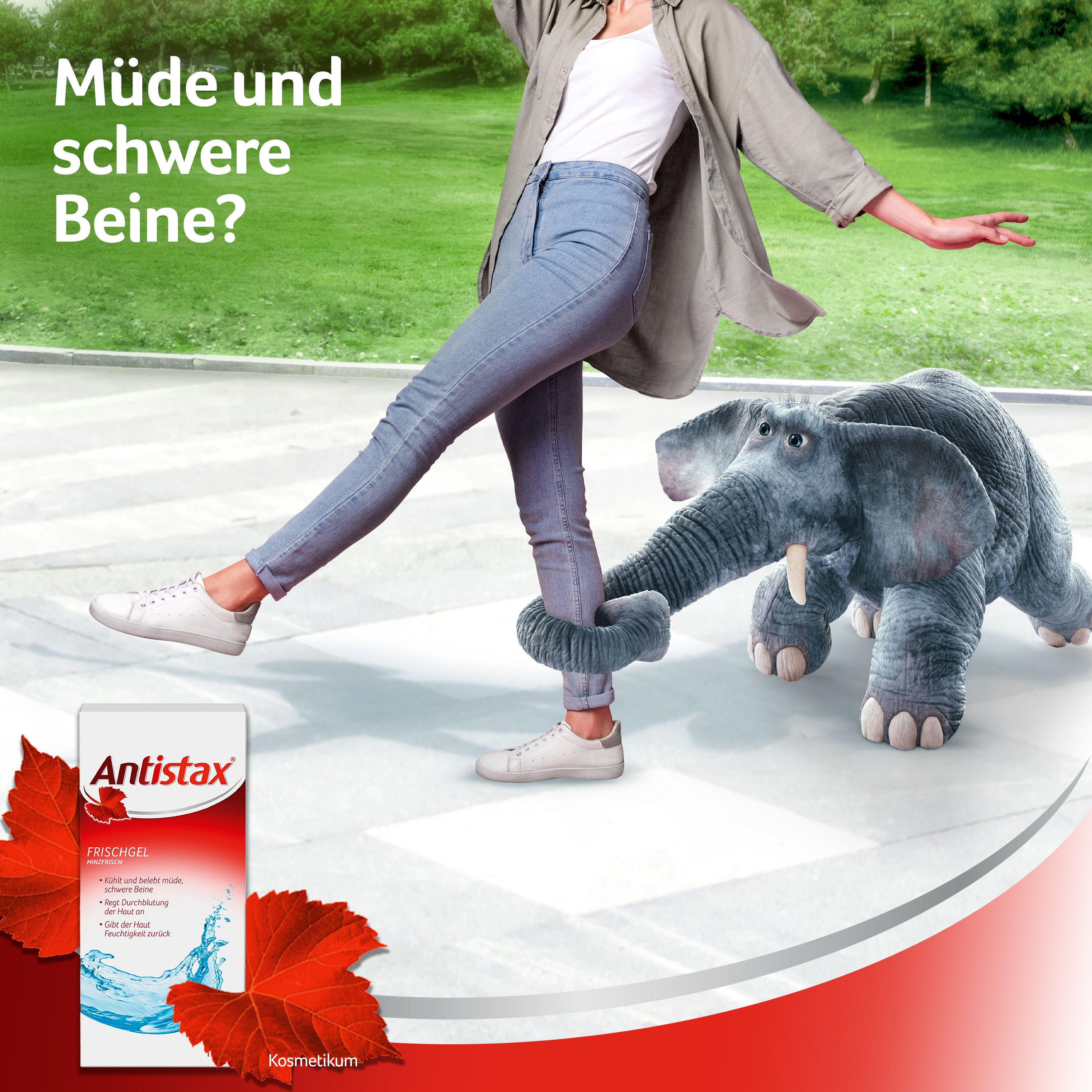 Antistax Frischgel, Kosmetikum, belebt müde & schwere Beinen