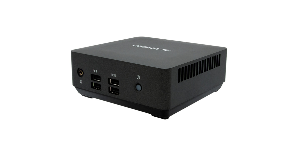 GIGABYTEBRIXs GB-BRi3H-1315 barebone  (Zwart | Core i3-1315U | Iris Xe Graphics)