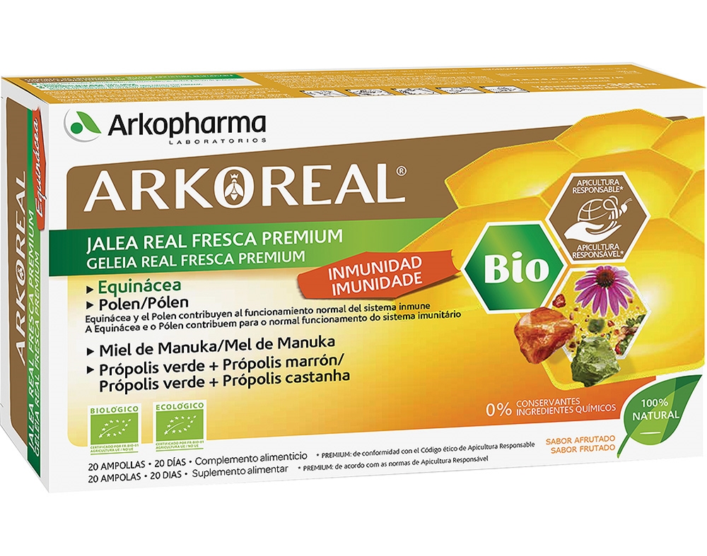 SUPLEMENTO ARKOREAL GELEIA REAL BIO 20 AMPOLAS