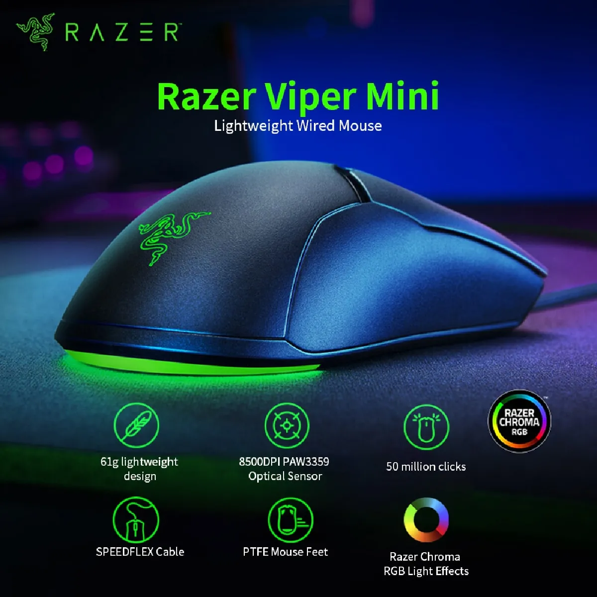 Universal Mini souris filaire
