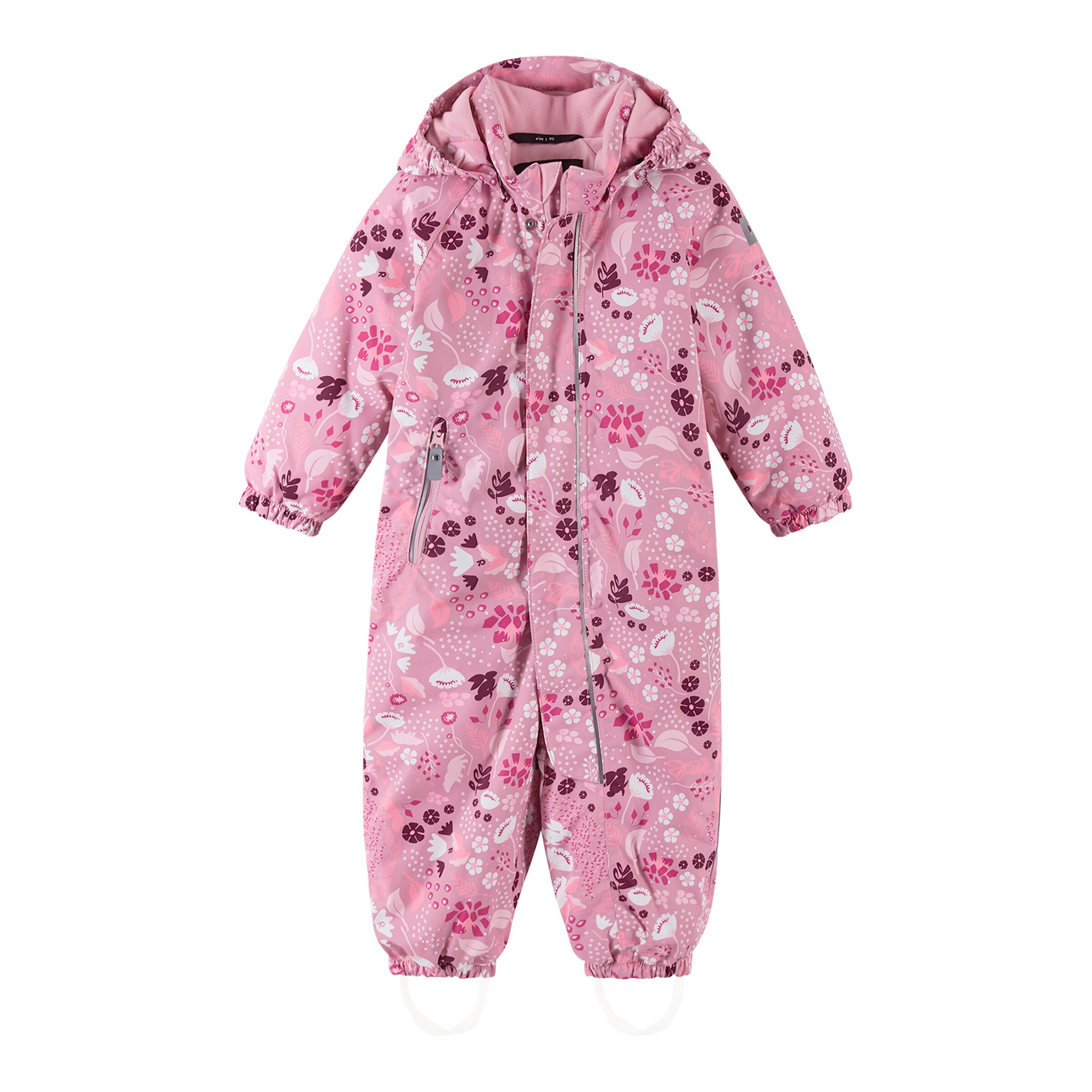 Reima Schneeoverall mit Kapuze rosa/lila