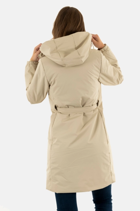 Blousons et vestes rains lohja long insulated curve 26 dune