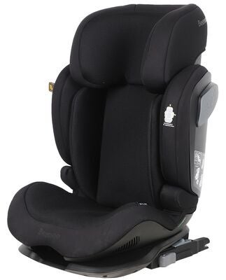Beemoo Recline i-Size Beltestol, Black Mesh