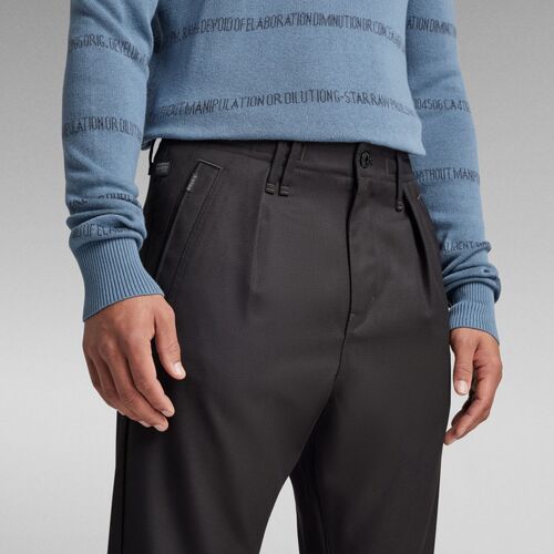 G-Star Raw - D21979 C897 - DRAWSTRING-6484 DK BLACK Negro