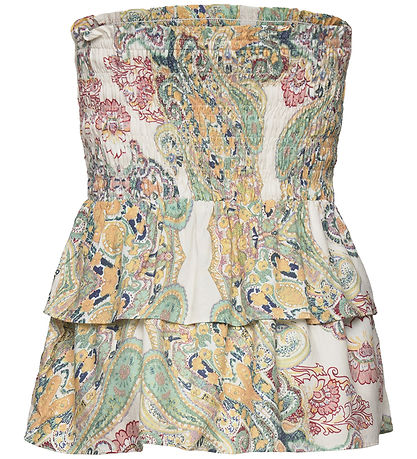 Rosemunde Top - Paisley - Green Paisley Print