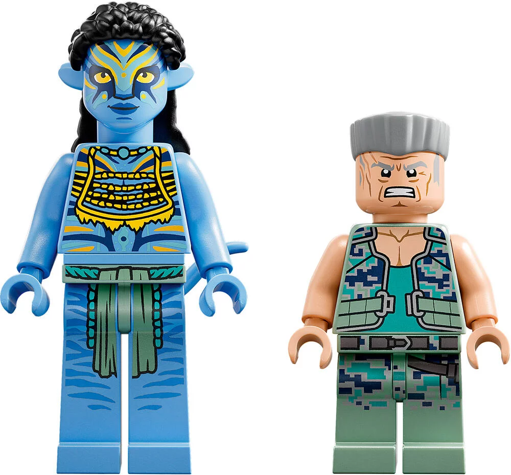 LEGO® AVATAR 75571 NEYTIRI ET LE THANATOR VX QUARITCH DANS L'EXOSQUELETTE AMP