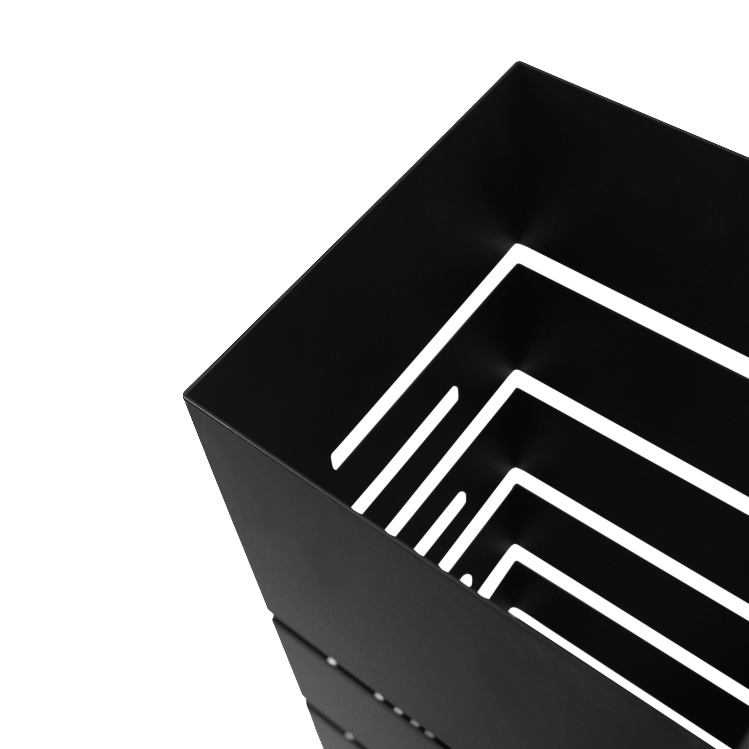Schirmständer mit Haken GEO schwarz