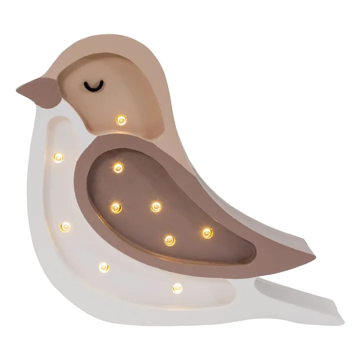 Little Lights Lampe à poser Oiseau | Café