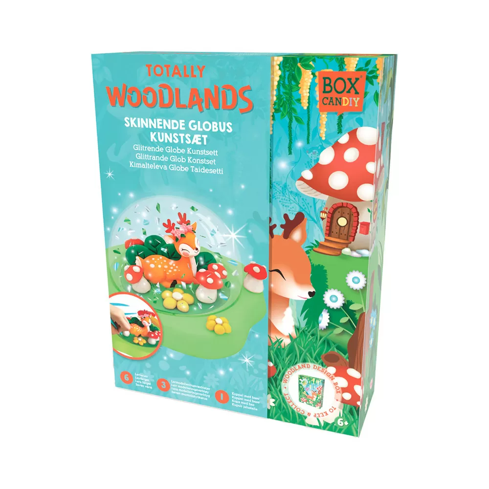 BOX CANDIY Sparkle Globe Art - Totally Woodlands - 1 stk