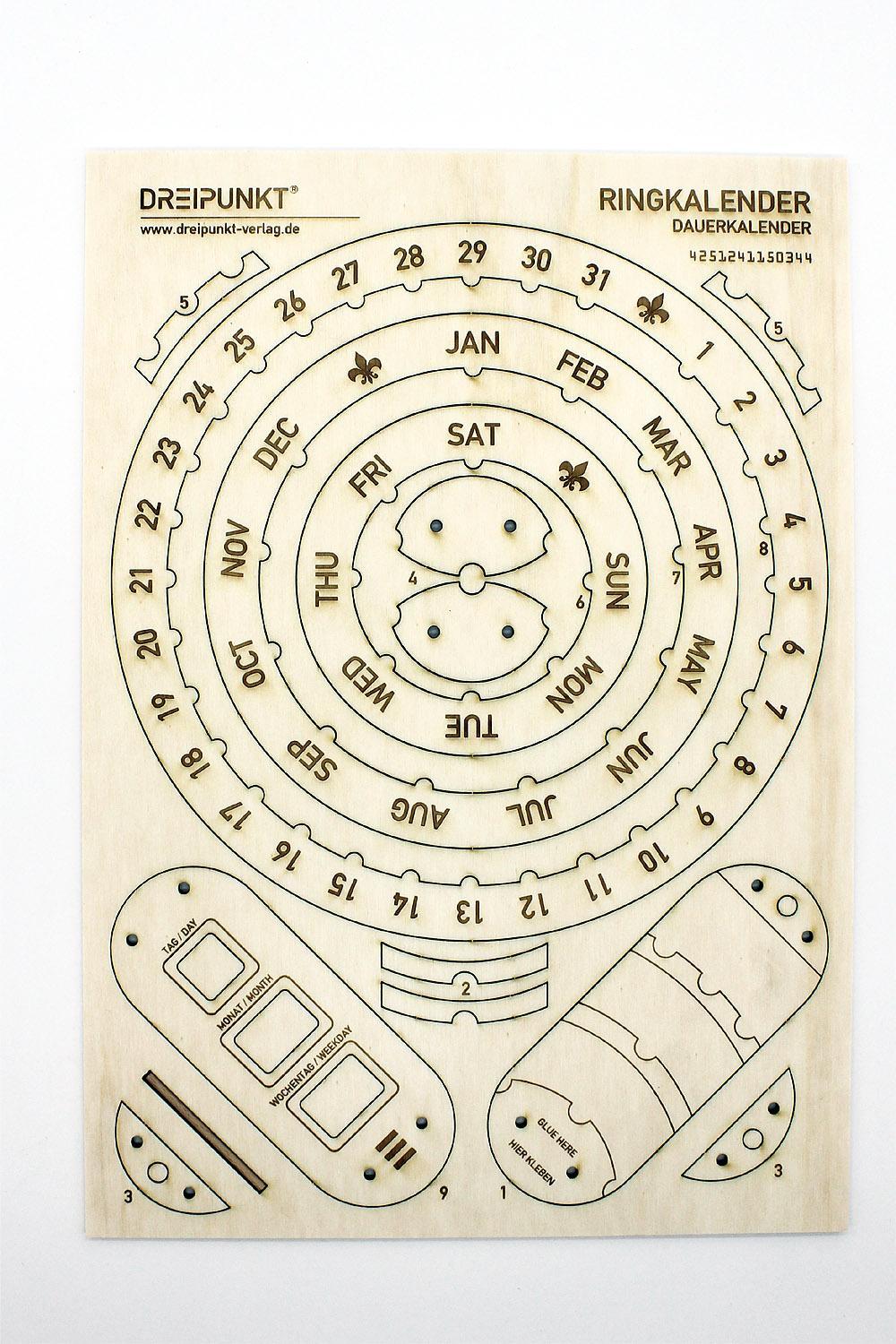 Bausatz Ringkalender