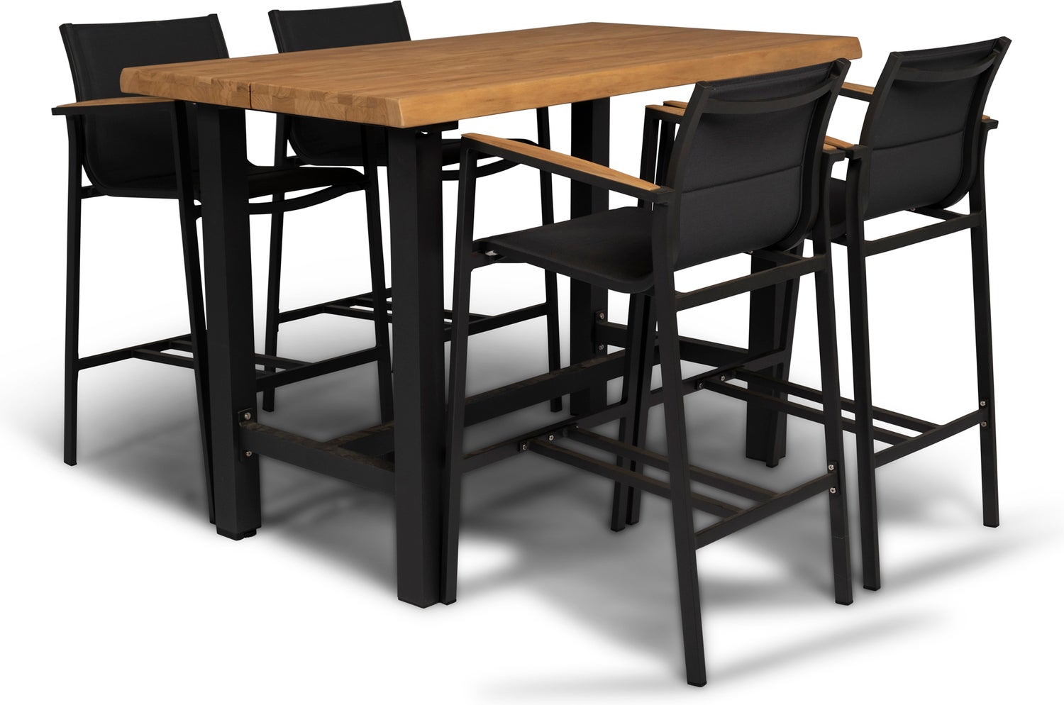 Tierra Outdoor barstoel Foxx antraciet