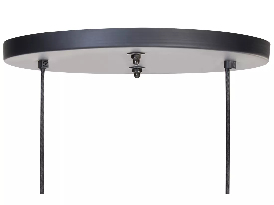 Lampe suspension BAGMATI Bois Noir