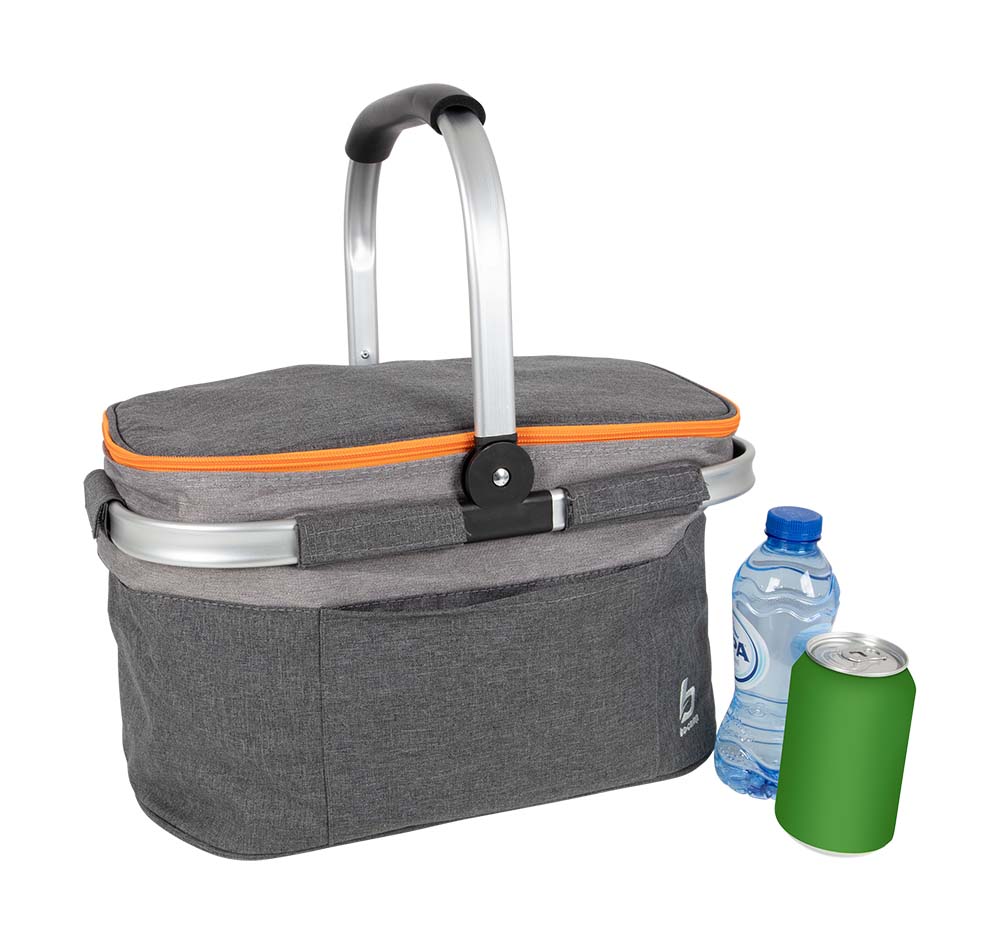 Bo-Camp 20 liter grijze koelmand