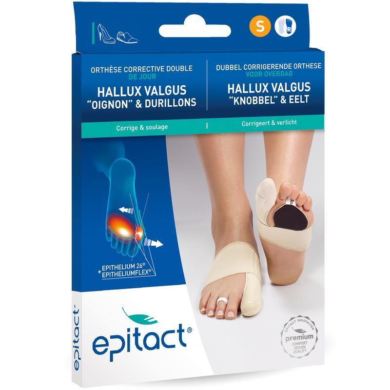 Epitact Hallux knobbel & eelt rechter voet maat S 1 stuk