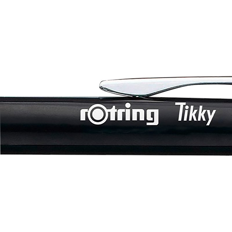 Stylo bille Rotring Tikky rétractable pointe 1 mm - écriture moyenne