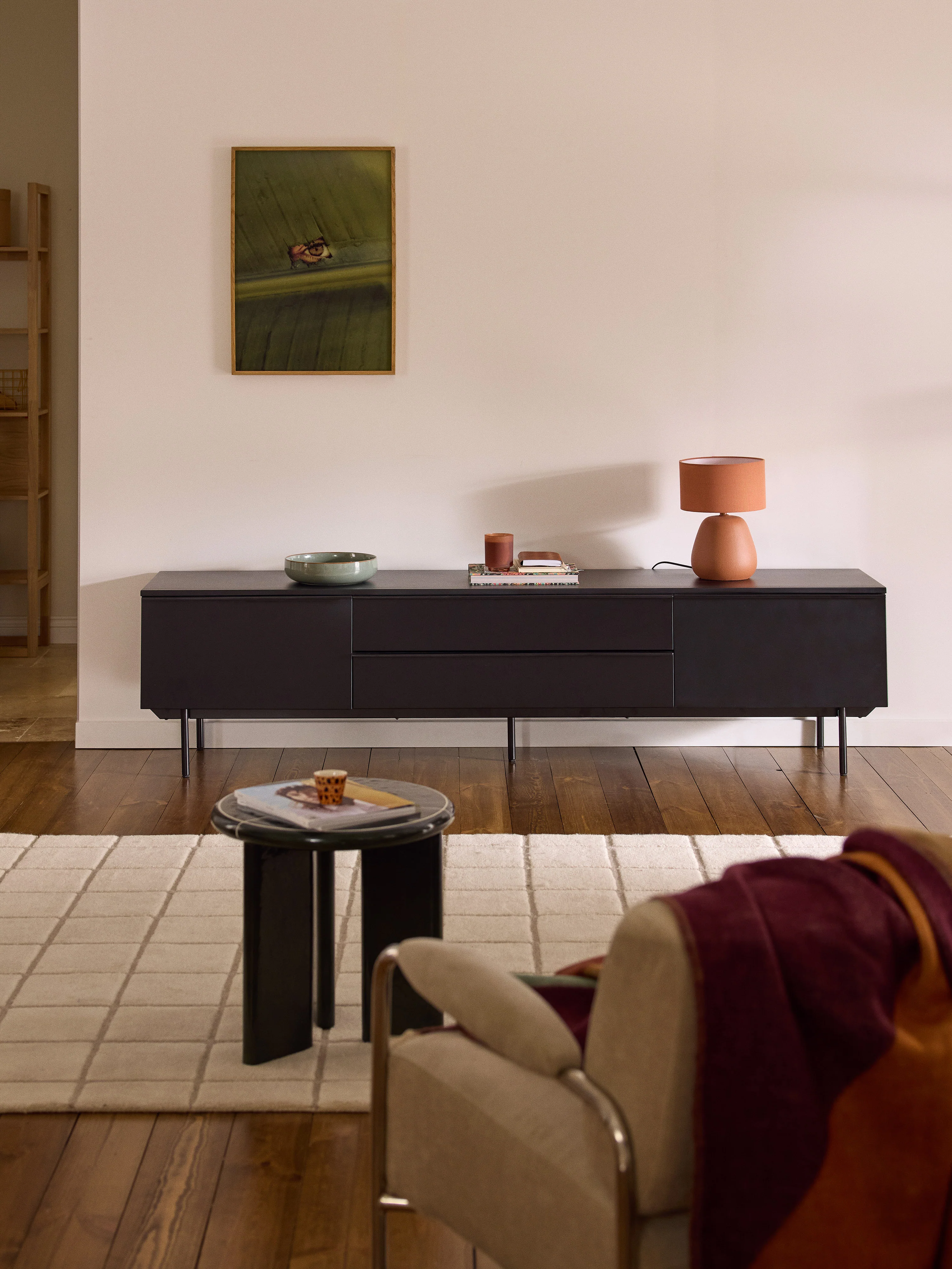 Grote houten tv-meubel Elona