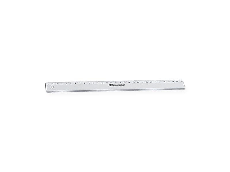 Soennecken Lineal 30 cm Flaches Lineal für exaktes und sauberes Arbeiten