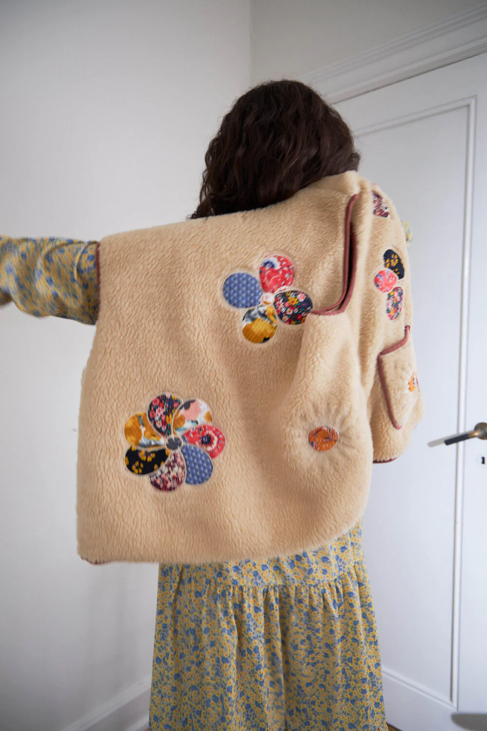 Lollys Laundry  Hugo Teddy vest - Acsid Print