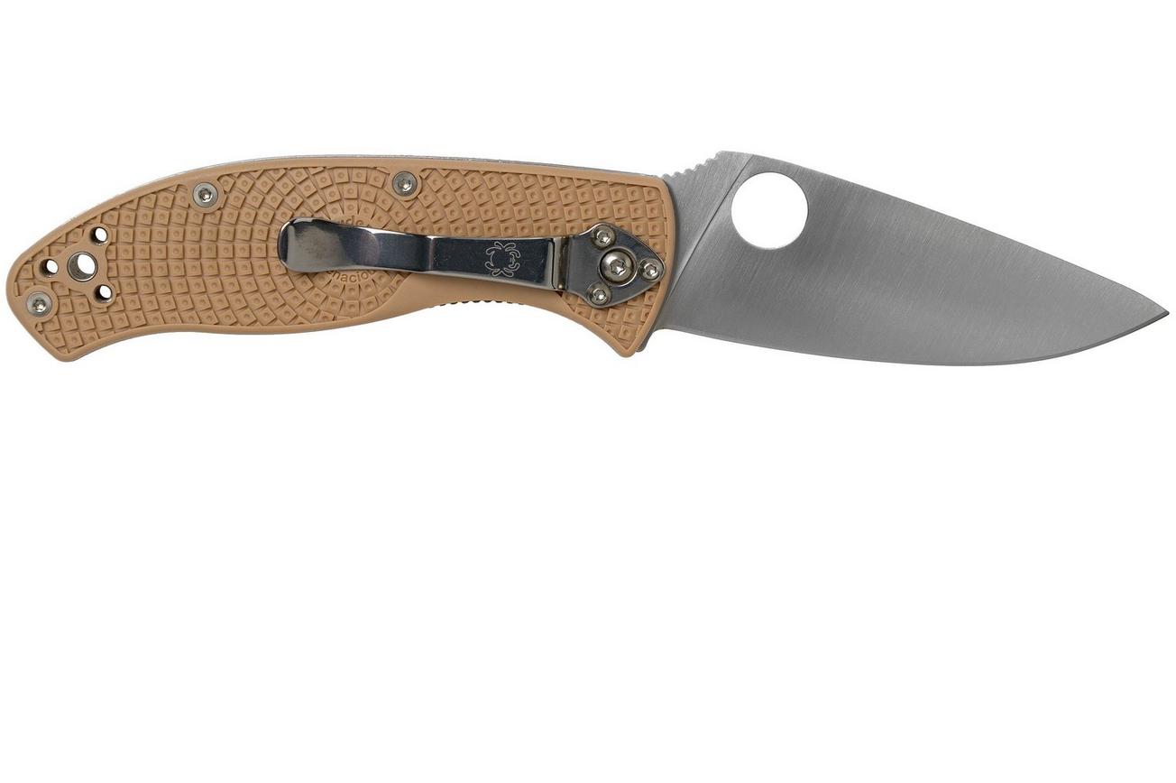 Spyderco Tenacious Lightweight Tan C122PTN FRN zakmes