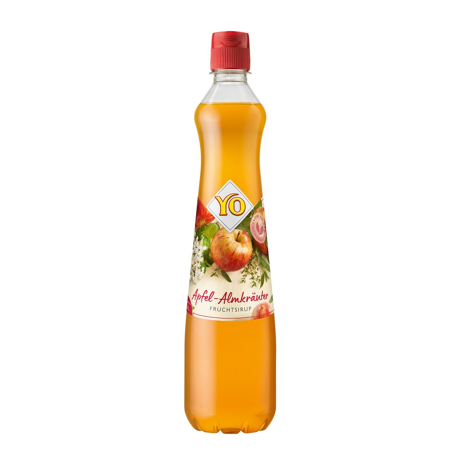 YO Apfel-Almkräuter Sirup