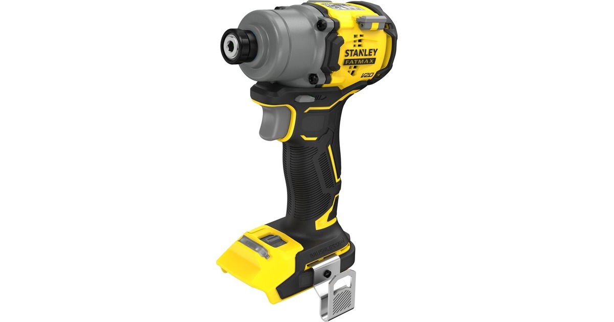 StanleyFATMAX V20 18V borstelloze slagschroevendraaier  (Geel/zwart, Accu en oplader niet inbegrepen)