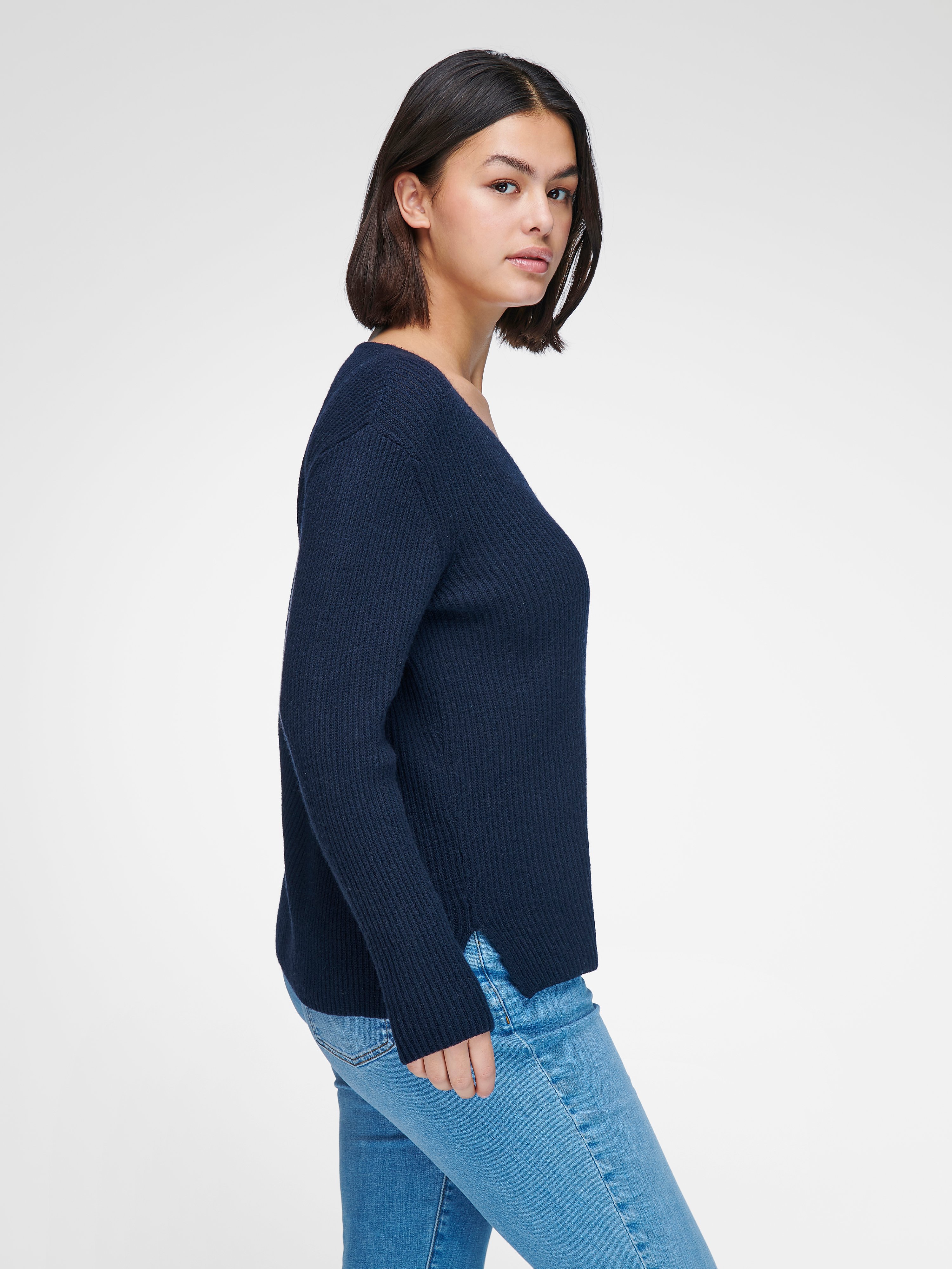 V-Pullover