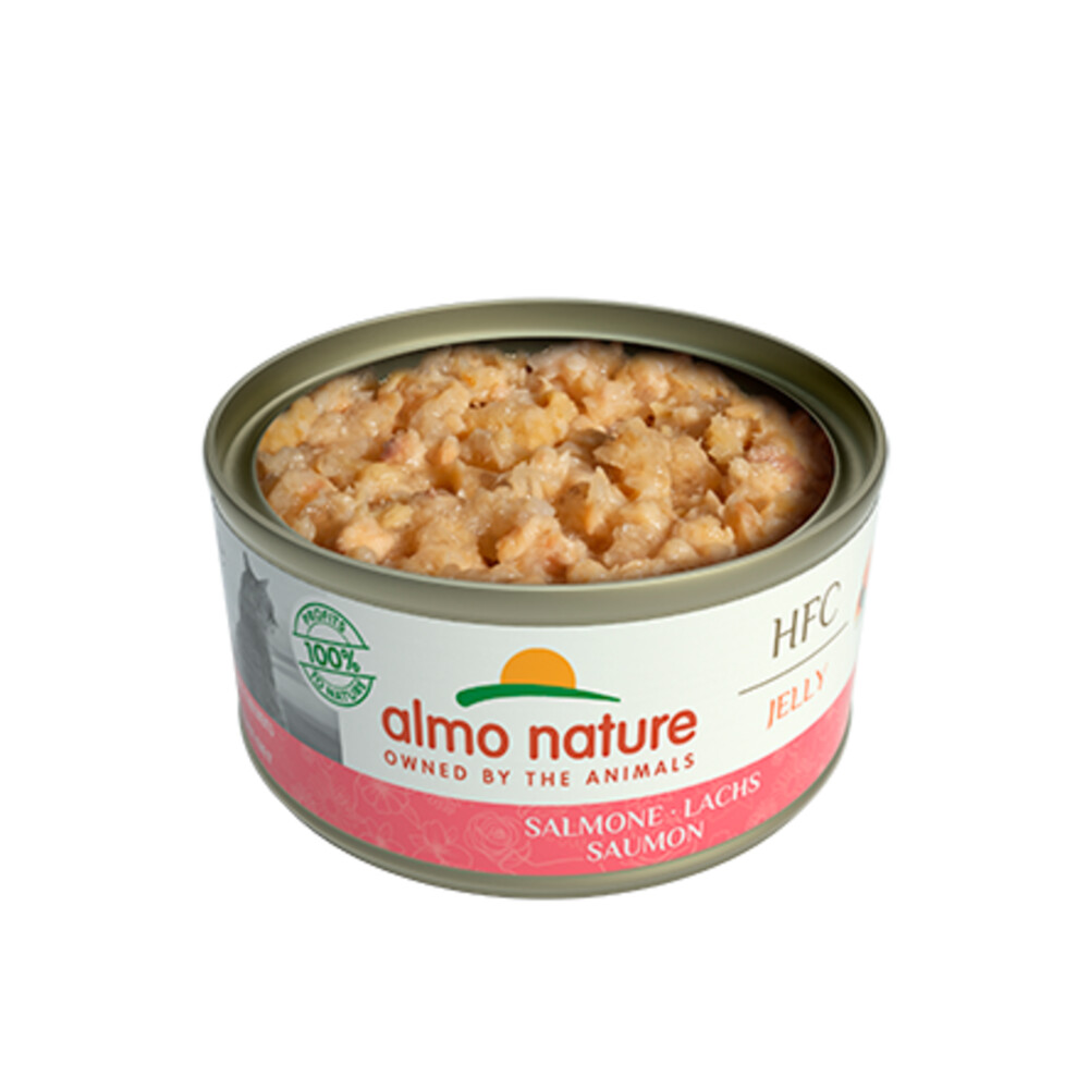 Almo Nature HFC Jelly Kattenvoer Nat Zalm70 gr