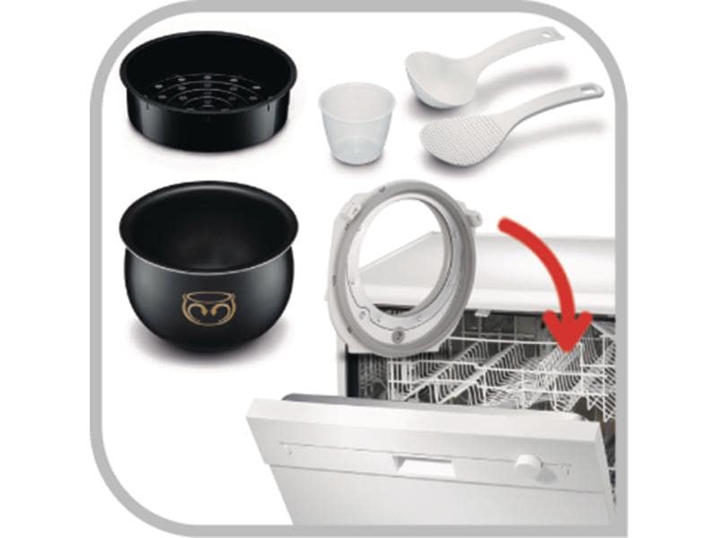 Tefal Multicooker 45in1 2.5 l Vielseitige Zubereitungsmöglichkeiten