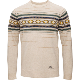 Elevenate Fionnay Knit Pullover Ginger Beige Herren