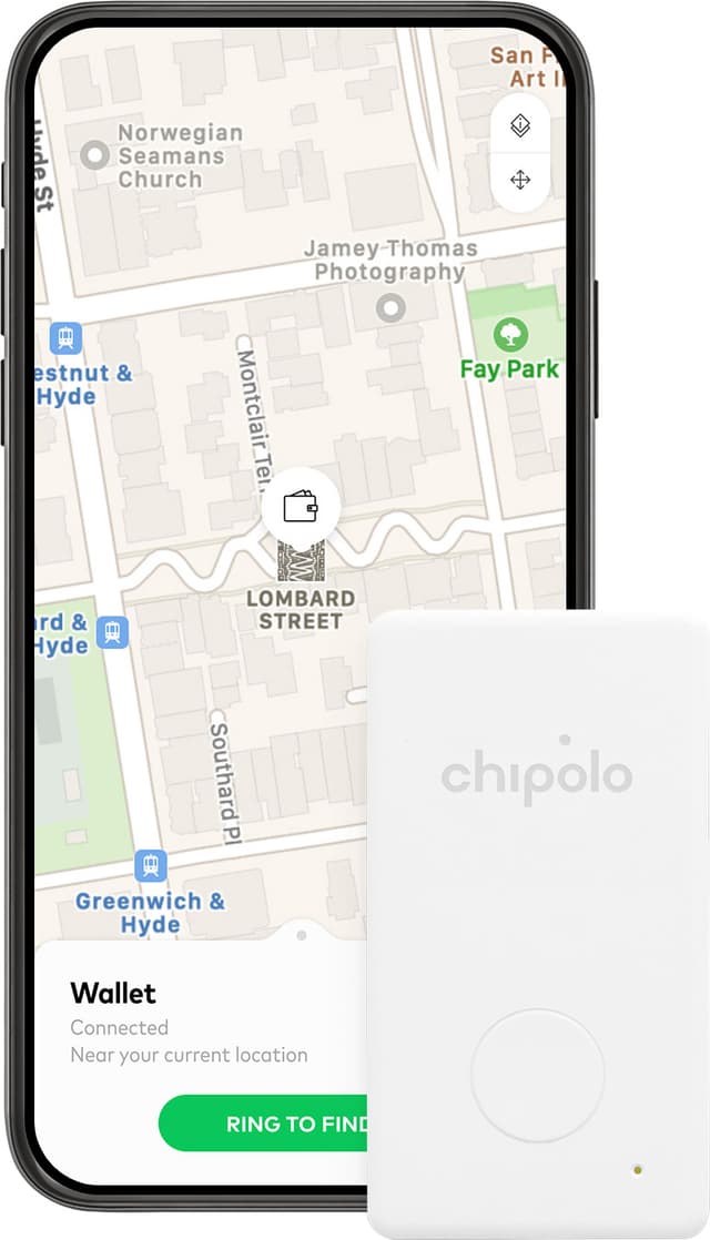 Chipolo Card Bluetooth sporingsenhed (2-pak)