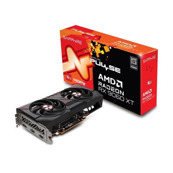 Sapphire PULSE AMD Radeon RX 9060 XT 16GB GDDR6 FSR 4