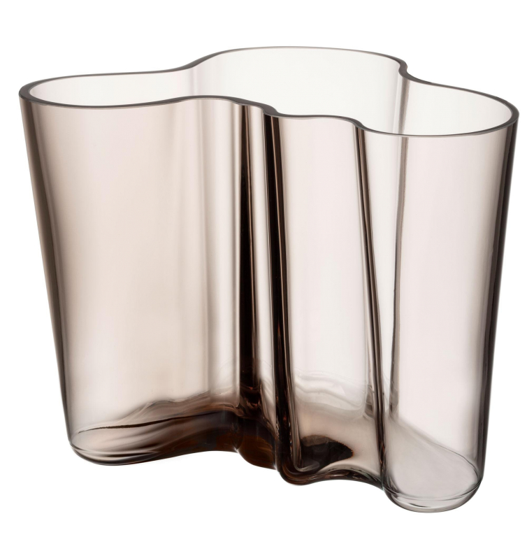 Iittala Alvar Aalto vaas 16cm linnen