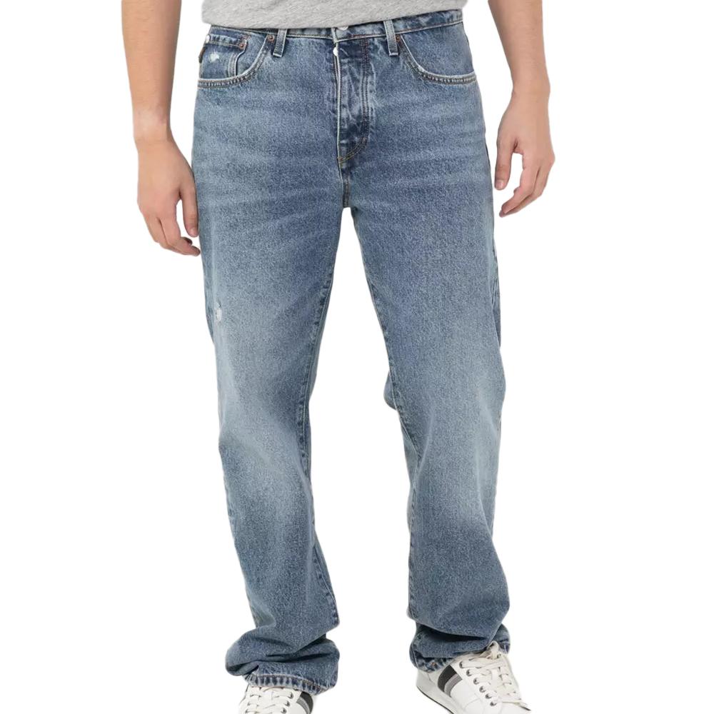 Superdry Jean Droit Bleu Homme Superdry Vintage
