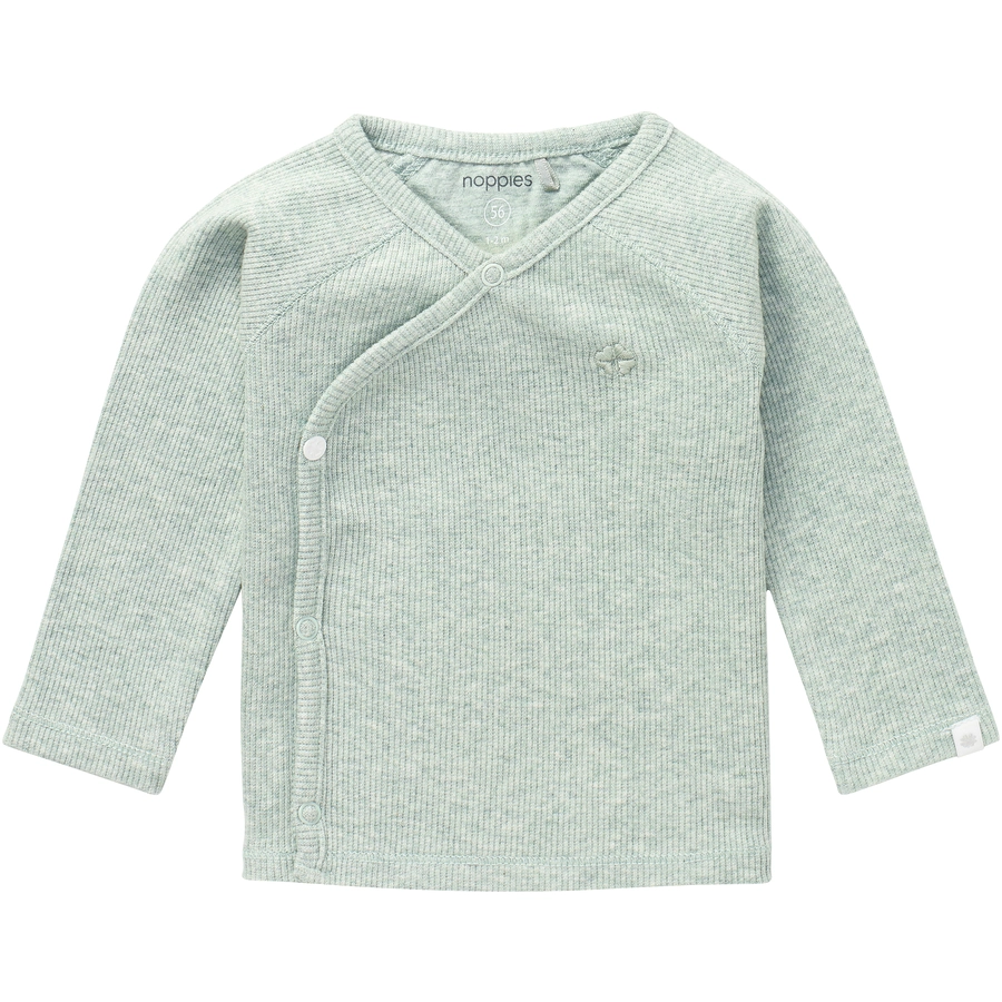 Noppies Langarmshirt Nanyuki Grey Mint Melange