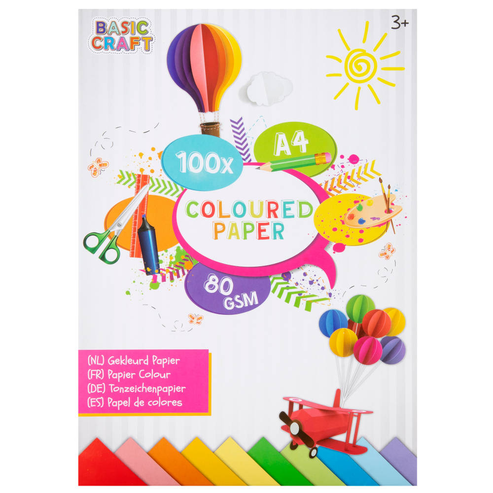 Gekleurd knutselpapier