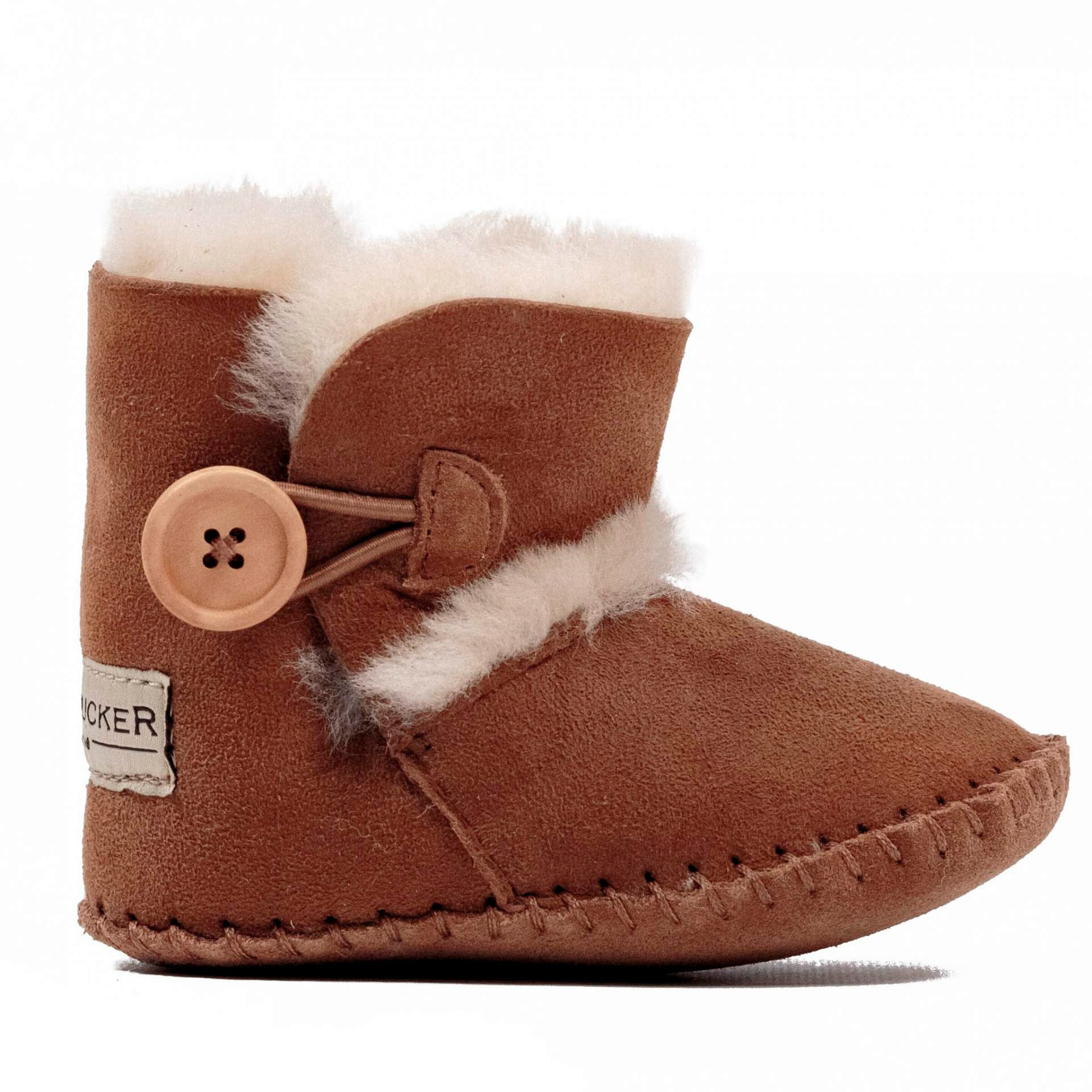 Hofbrucker Baby Schuh Booty Chestnut